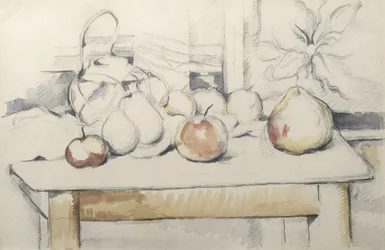 Pot of Ginger and Fruits on a Table